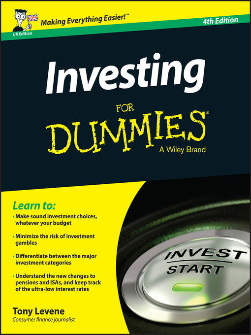 Title details for Investing for Dummies by Tony Levene - Available